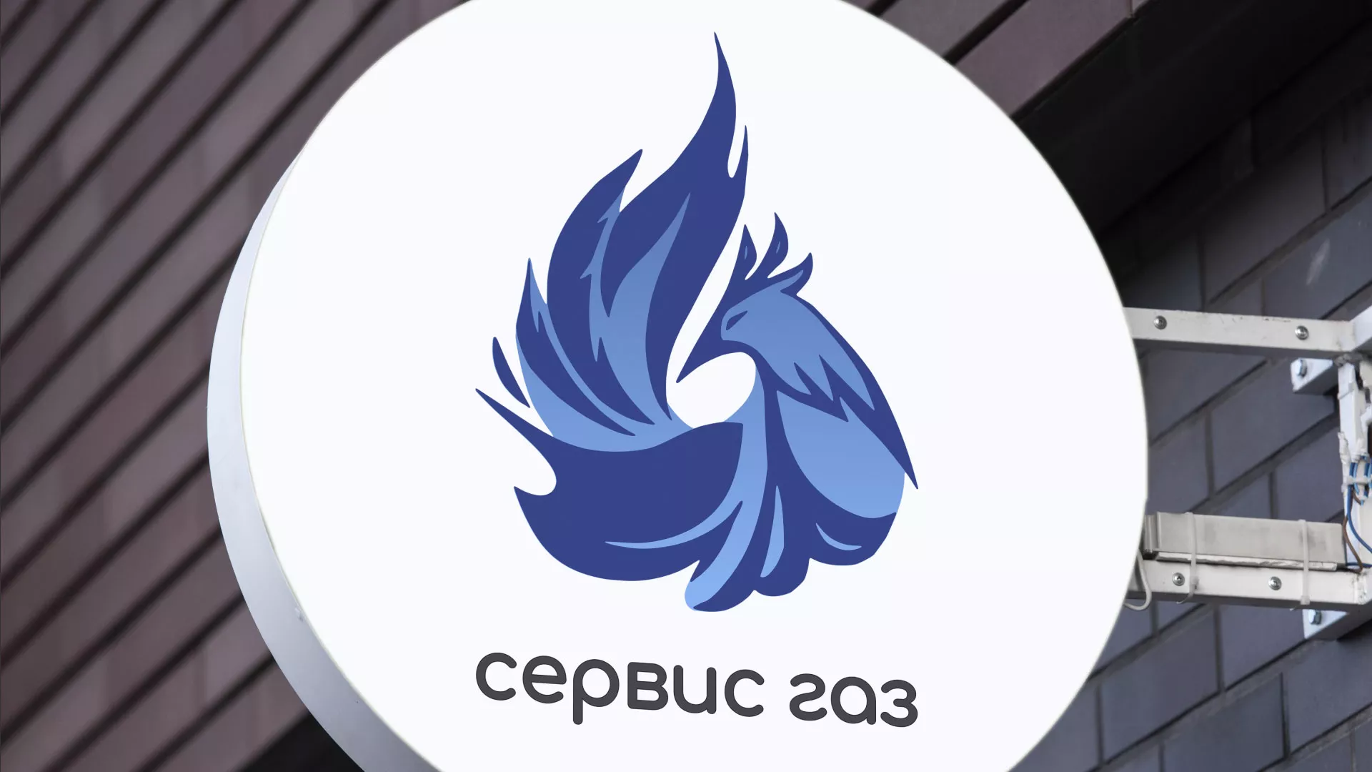 Создание логотипа «Сервис газ» в Малой Вишере