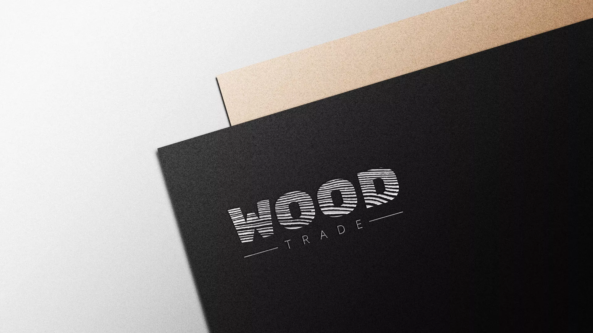 Разработка логотипа для компании «Wood Trade» в Малой Вишере