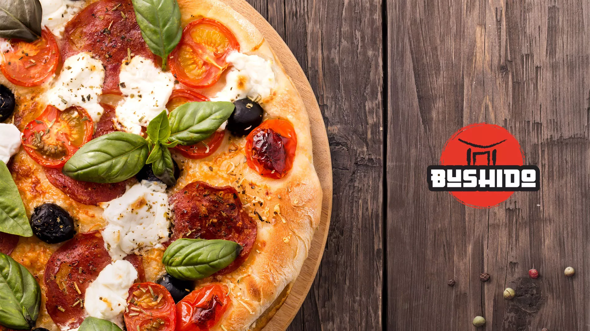 Разработка сайта для пиццерии «BUSHIDO» в Малой Вишере