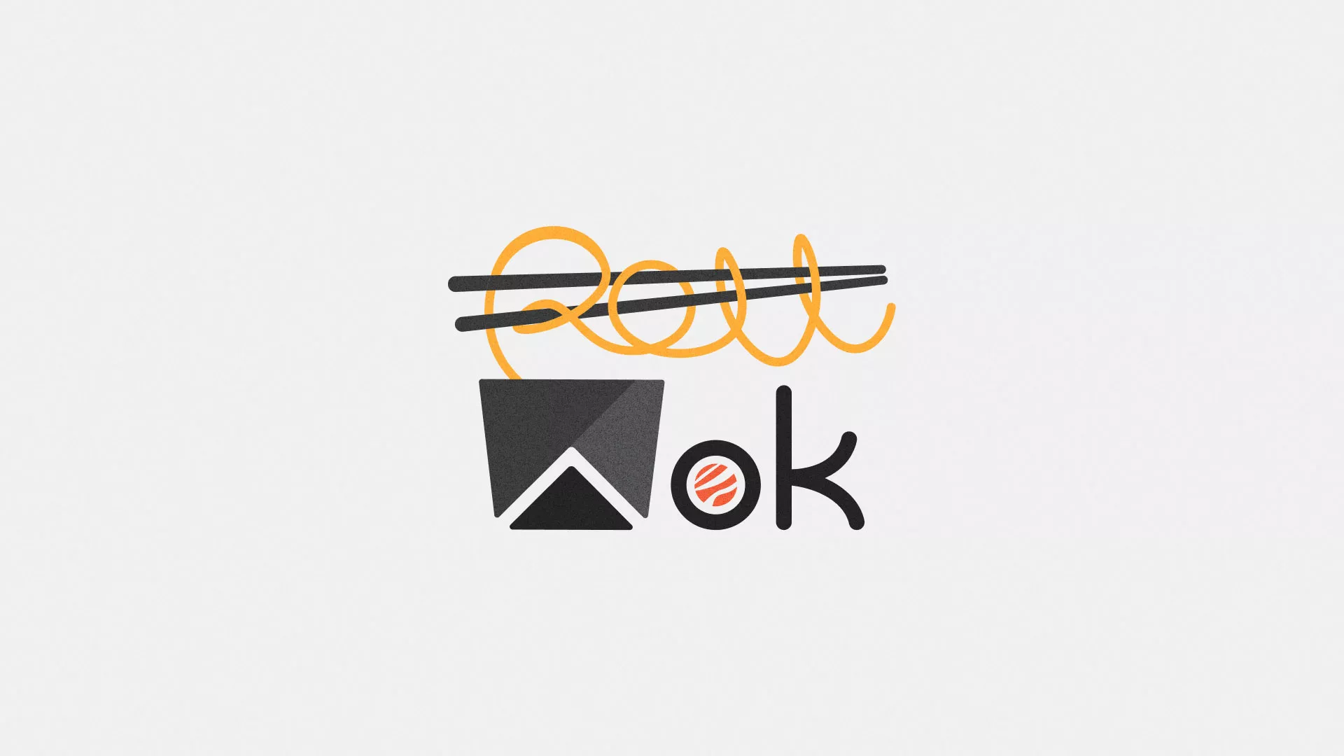 Разработка логотипа в Малой Вишере для суши-бара «Roll Wok Club» Разработка логотипа в Малой Вишере для суши-бара «Roll Wok Club»