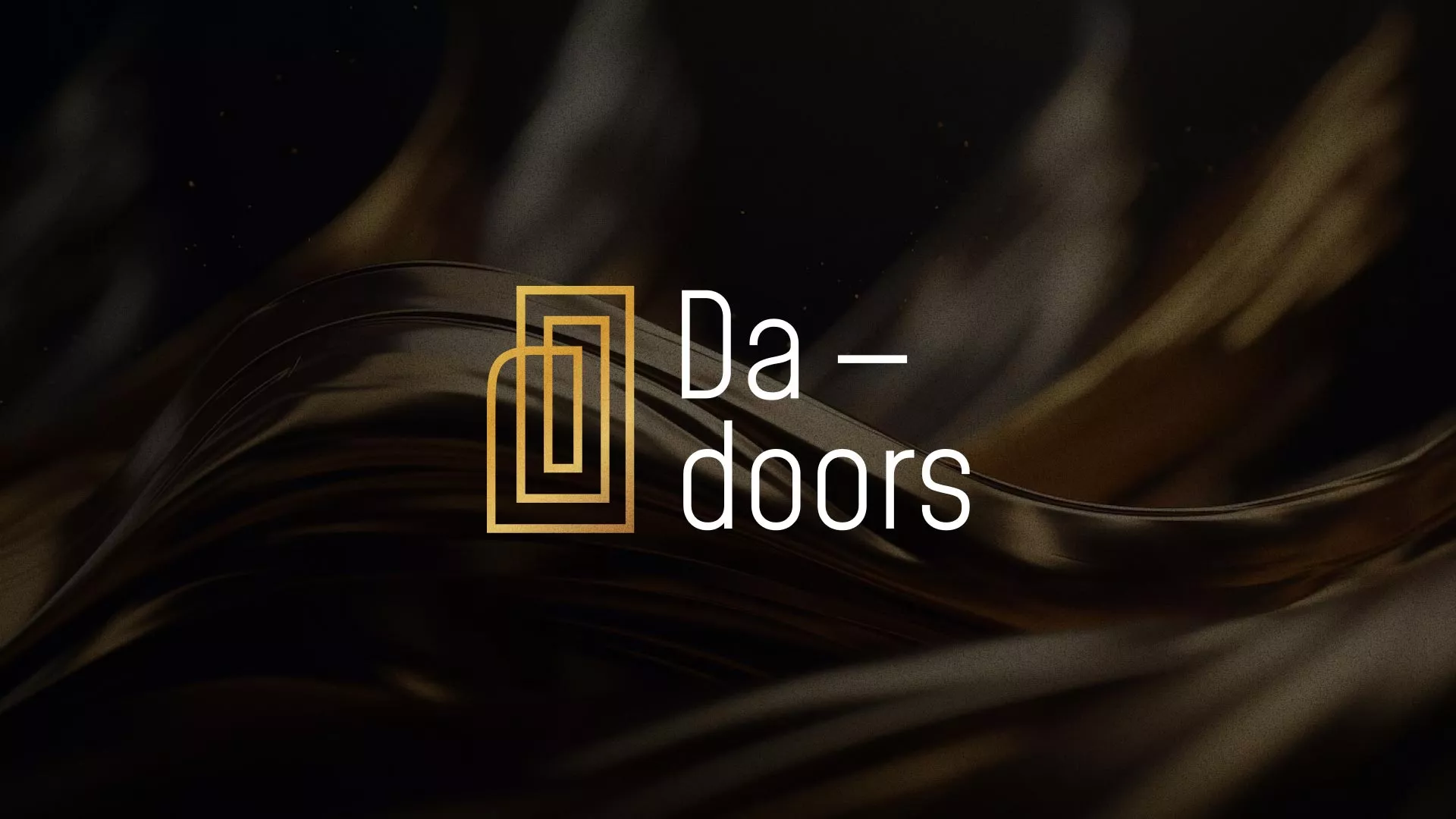Разработка логотипа для компании «DA-DOORS» в Малой Вишере